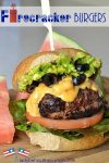 Firecracker Burgers | This tasty burger has a little surprise inside. This burger is the perfect bar food. With two of your favorites in one!
