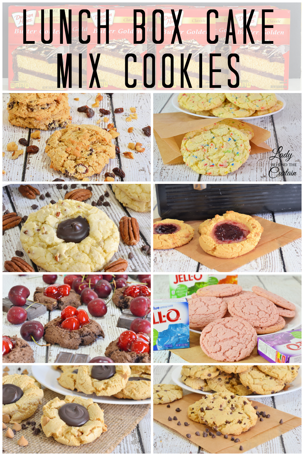 Lunch. Box Cake Mix Cookies