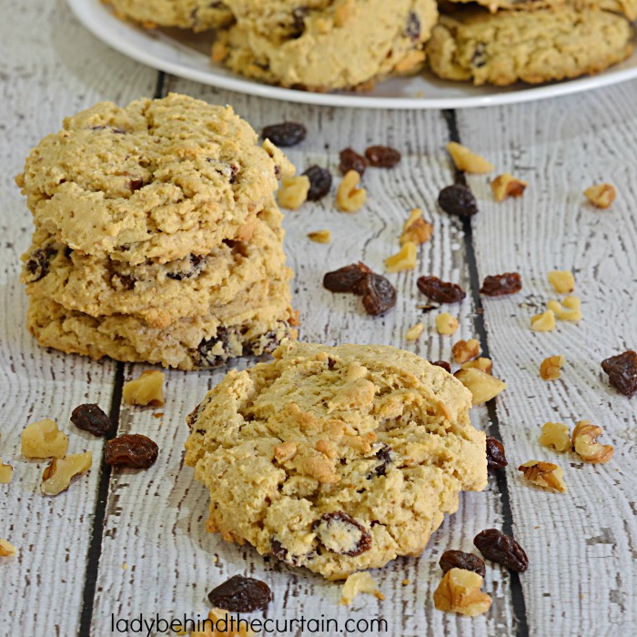 Oatmeal Raisin Cake Mix Cookie Recipe | One of Americans favorite cookies just got a make over and it's better then ever! 
