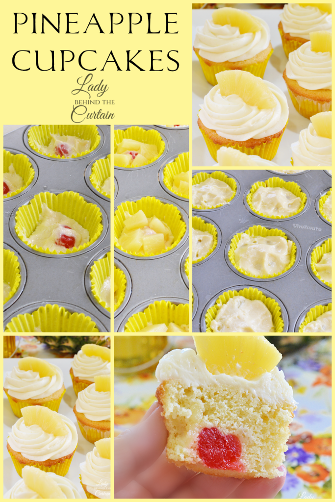 Pineapple Cupcakes