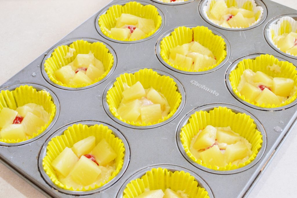 Pineapple Cupcakes