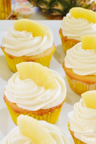 Pineapple Cupcakes