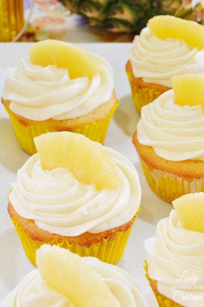 Pineapple Cupcakes