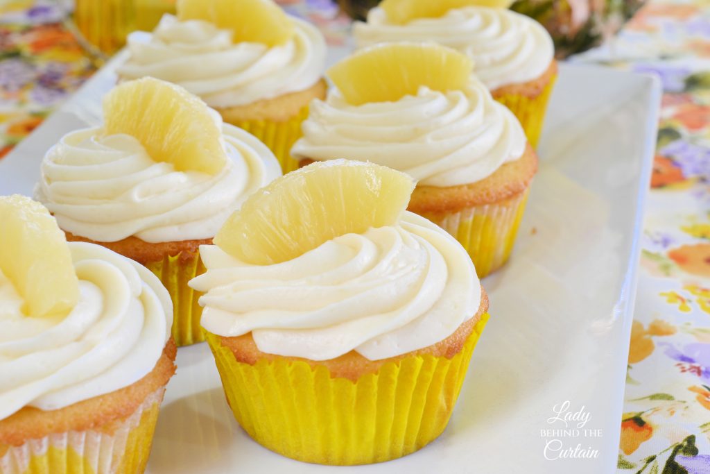 Pineapple Cupcakes