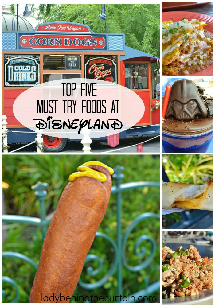 Top Five Must Try Foods at Disneyland