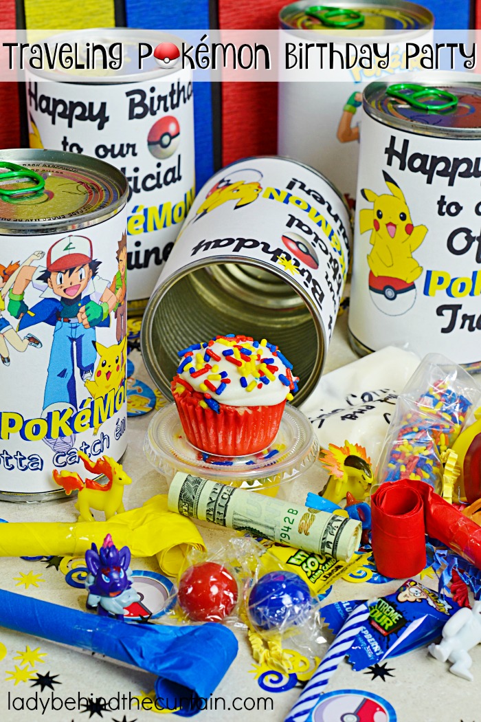 Traveling Pokémon Go Birthday Party