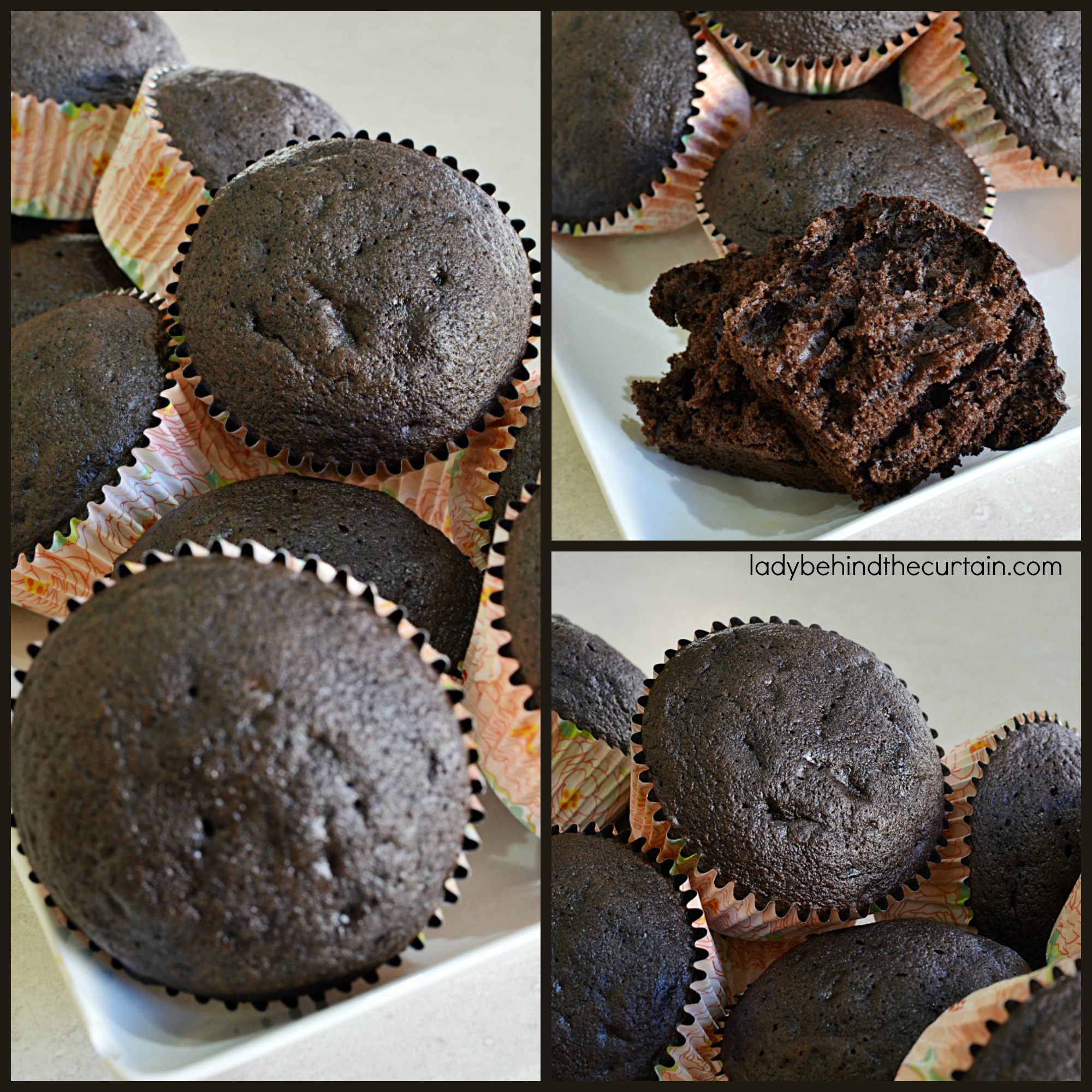 The Best Devil's Food Cupcake Recipe | This moist cupcake is rich with chocolate flavor. Whenever I need a chocolate cupcake I always make this recipe. 