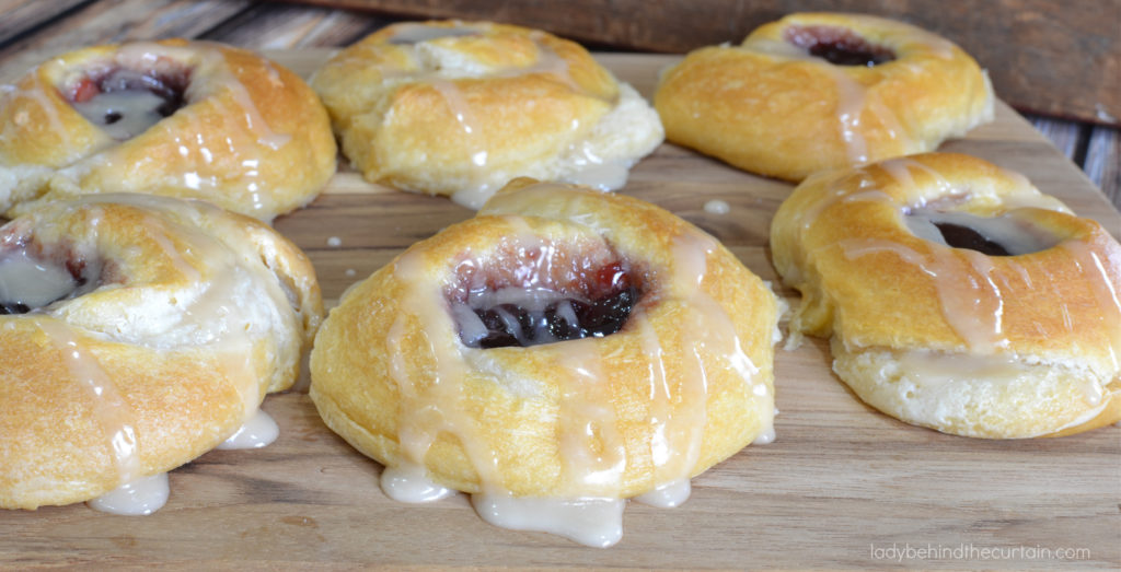 Cheese Filled Danish Rolls