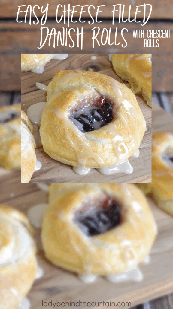 Cheese Filled Danish Rolls