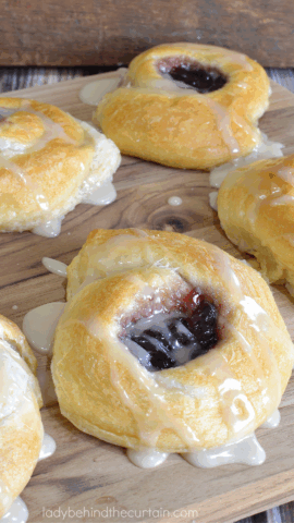 Cheese Filled Danish Rolls