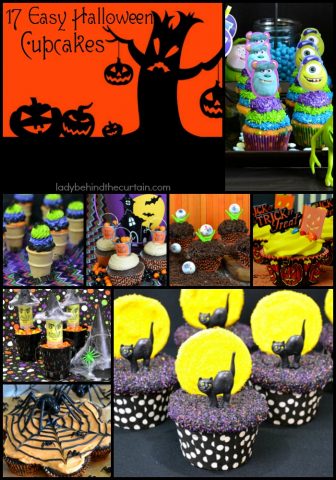 17 Easy Halloween Cupcakes | The perfect Halloween Party Treat!
