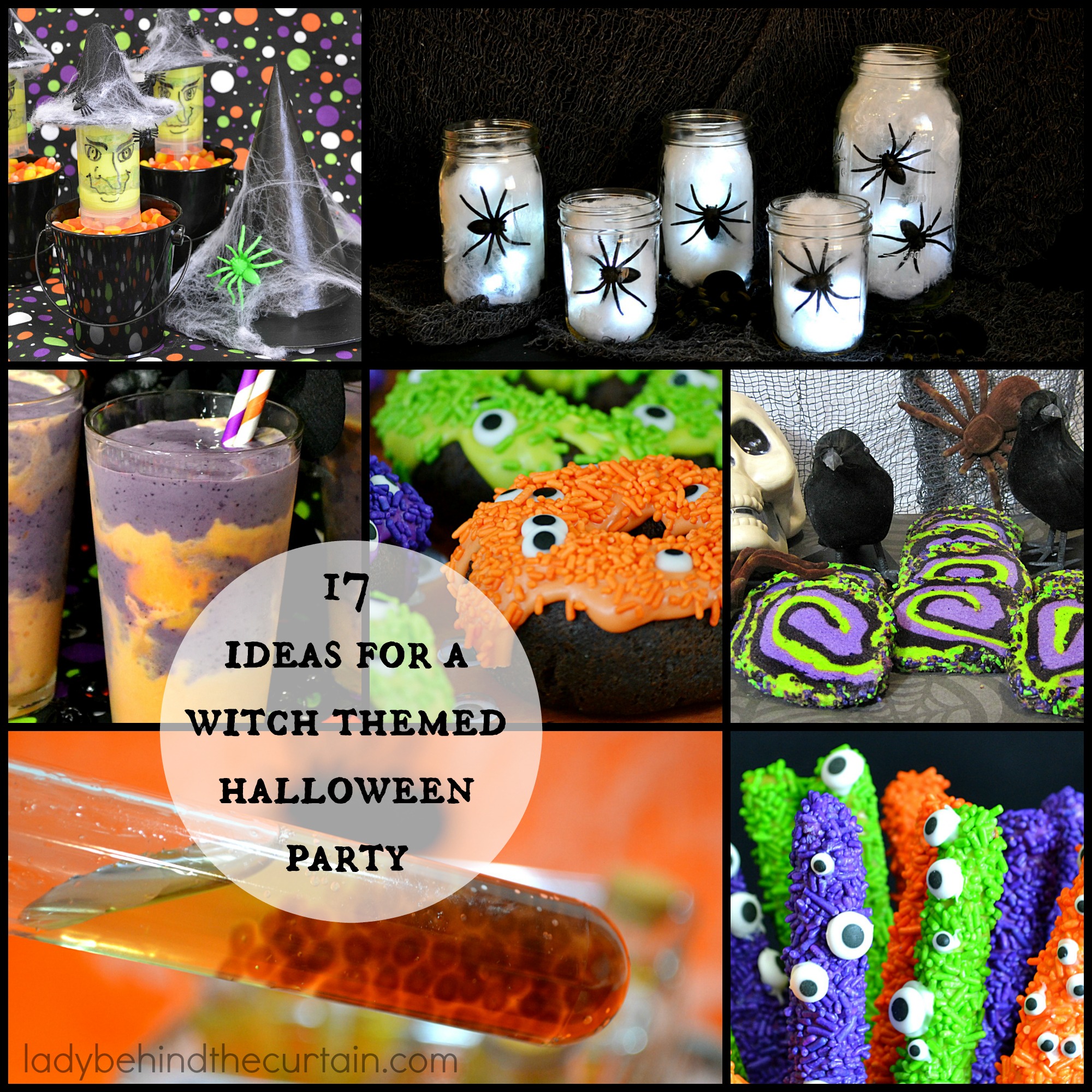 17 Ideas for a Witch Themed Halloween Party Lady Behind the Curtain