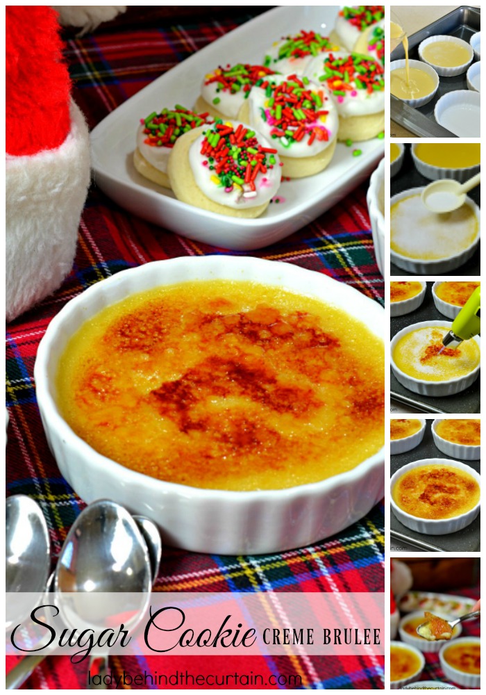 Sugar Cookie Creme Brulee