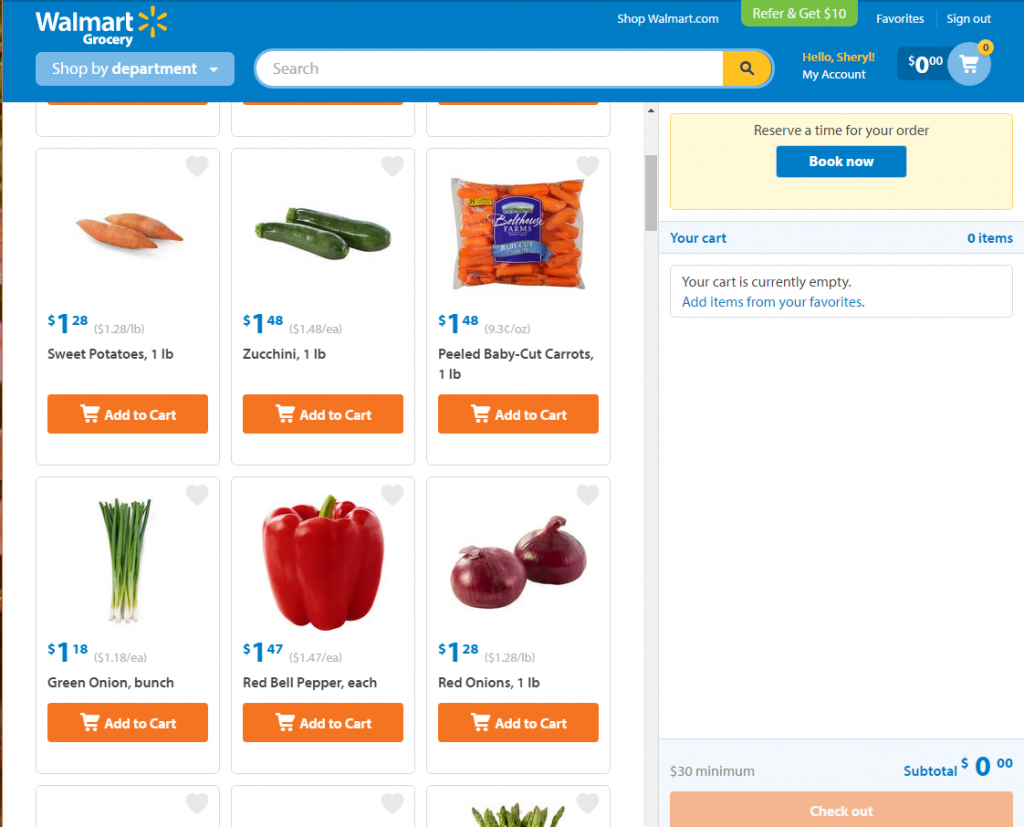 Why I Love Walmart's Online Grocery Pickup Lady Behind the Curtain