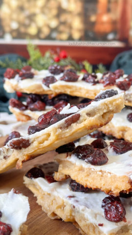 White Chocolate Pecan Pie Candy - 12 Weeks of Christmas Candy