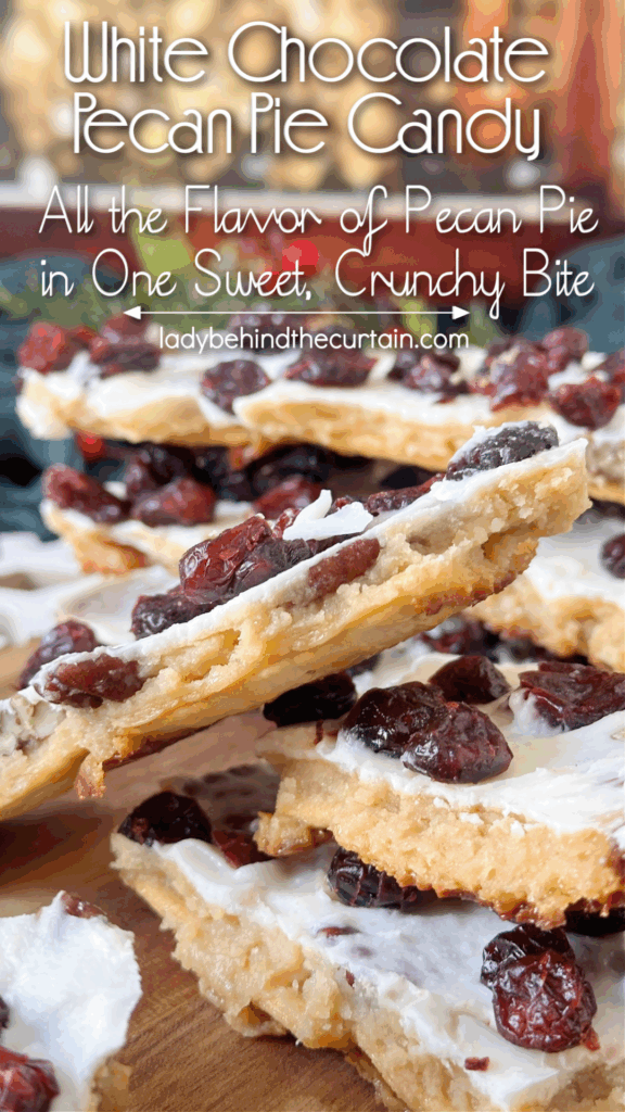 White Chocolate Pecan Pie Candy