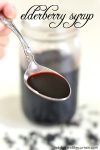 Elderberry Syrup | OPEN WIDE for a spoonful of multiple health benefits! All you need is a tablespoon a day to help boost your Immune System.