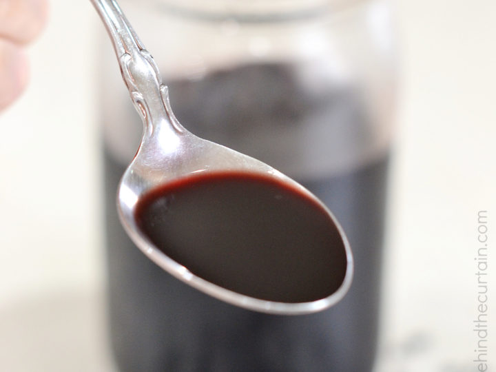 Homemade Elderberry Syrup