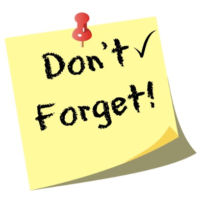 Don't Forget