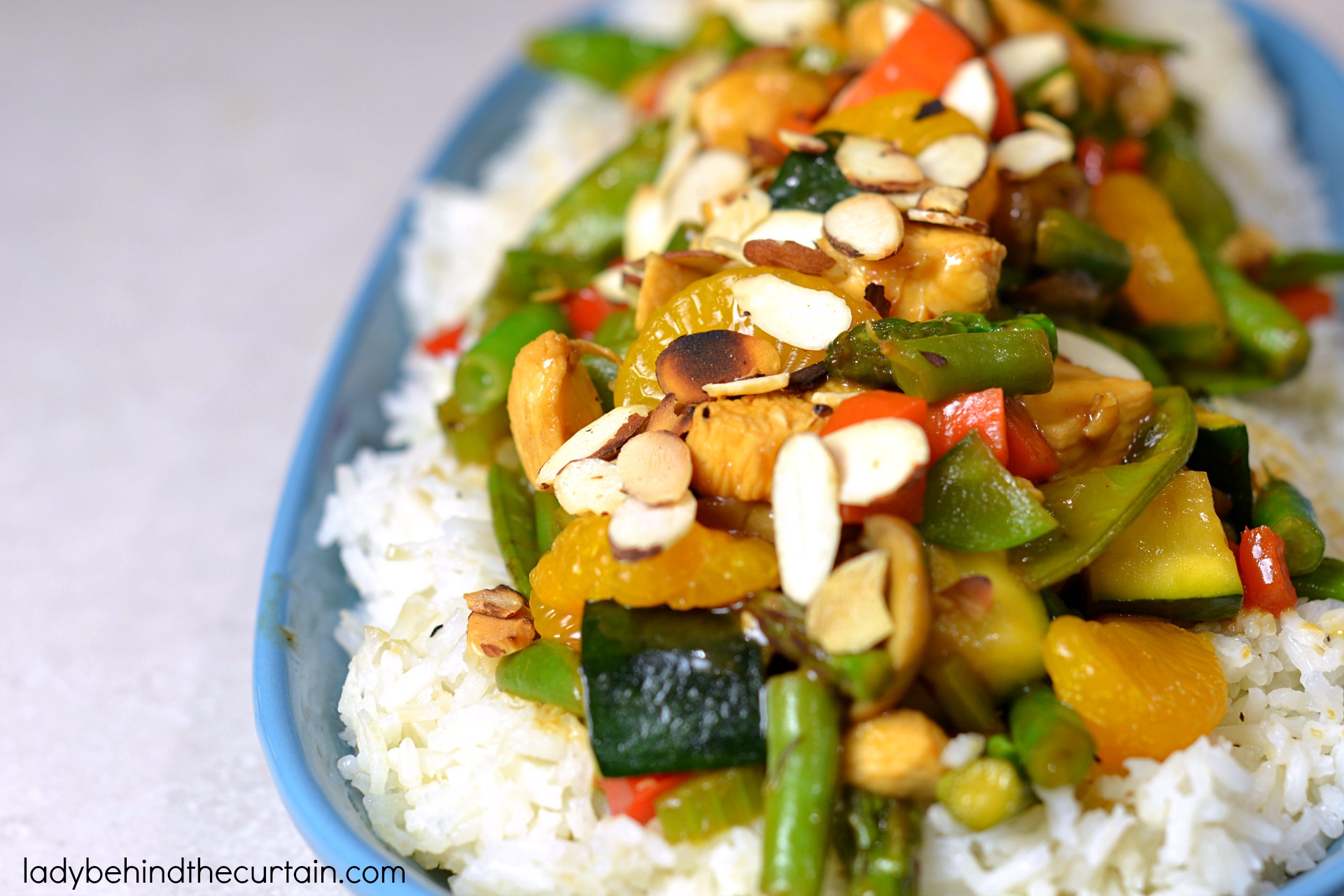 Light Orange Chicken Stir Fry