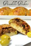 Picadillo Pockets | game day recipe, after school snack, on the go recipe, moroccan recipe