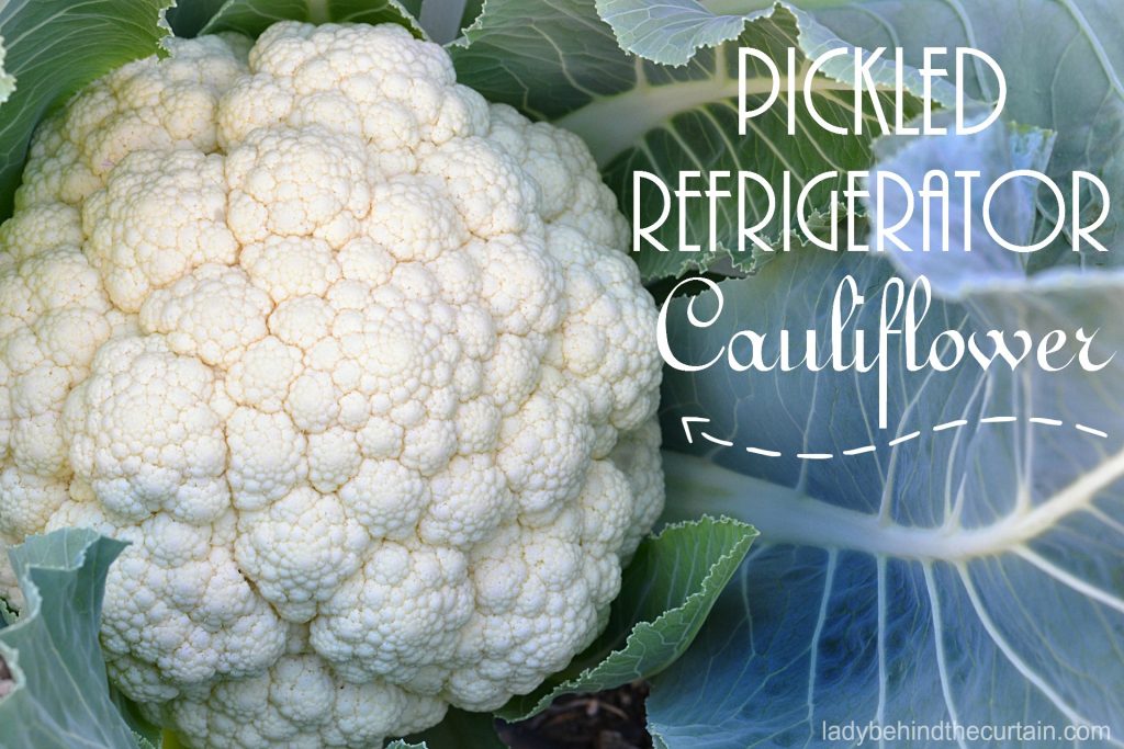Pickled Refrigerator Cauliflower