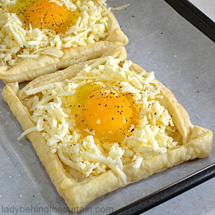 Bird In A Nest Tarts