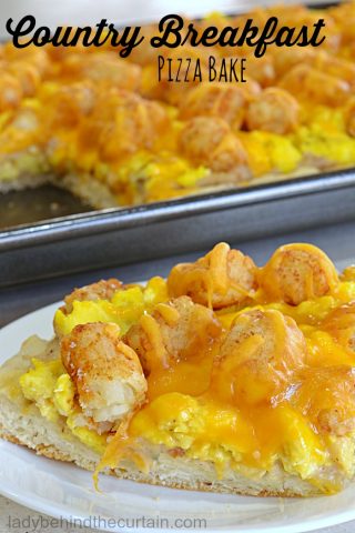 Country Breakfast Pizza Bake