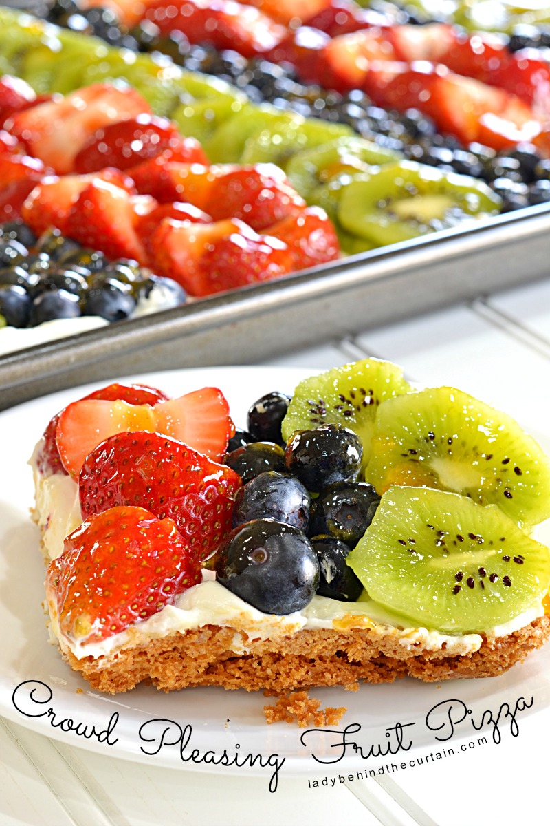 Crowd Pleasing Fruit Pizza