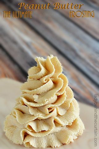 The Ultimate Peanut Butter Frosting Recipe
