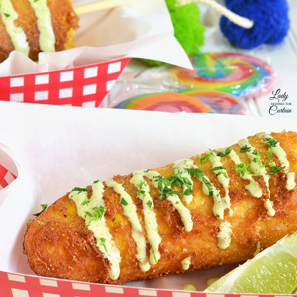 Copycat State Fair Fried Corn on the Cob
