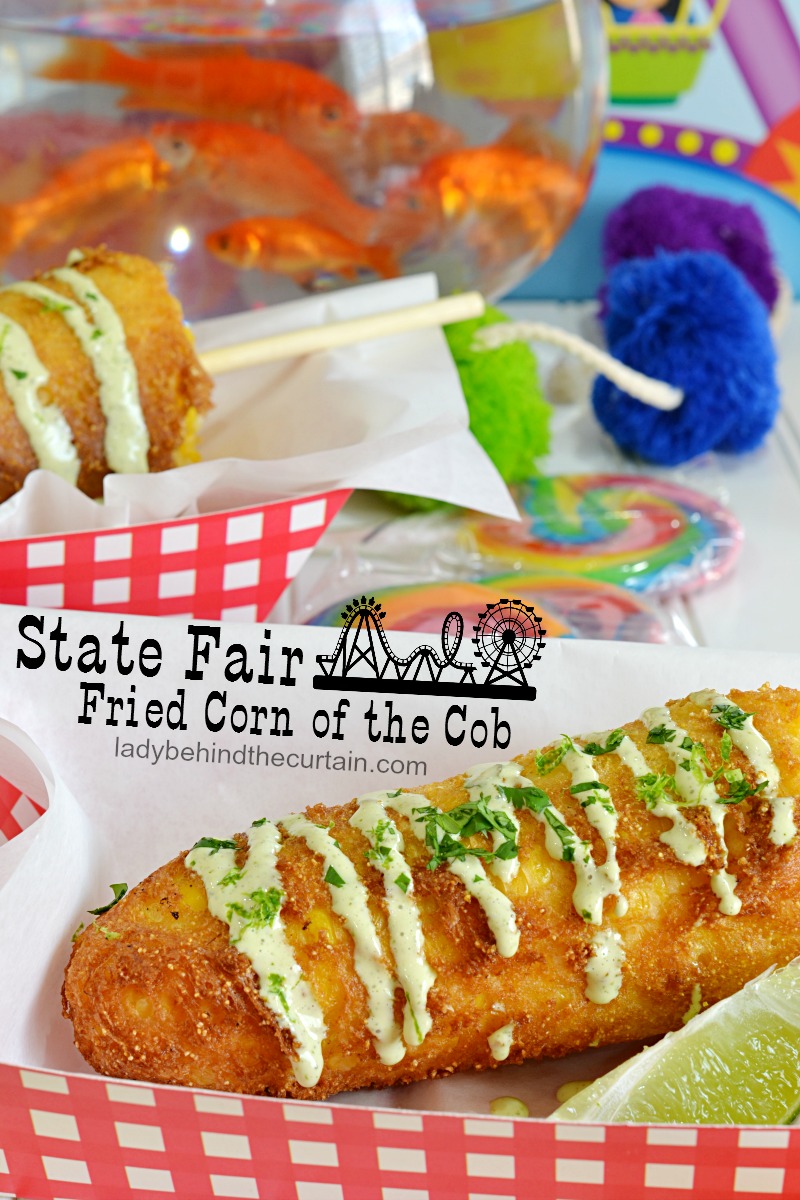 State Fair Fried Corn On The Cob