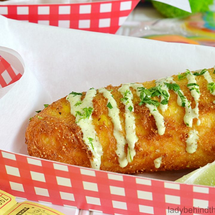 State Fair Fried Corn On The Cob