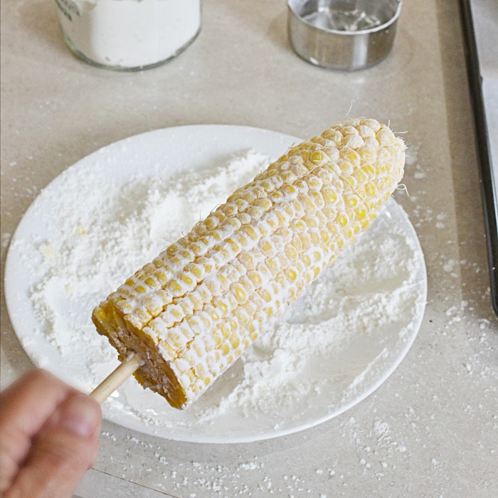 State Fair Fried Corn On The Cob