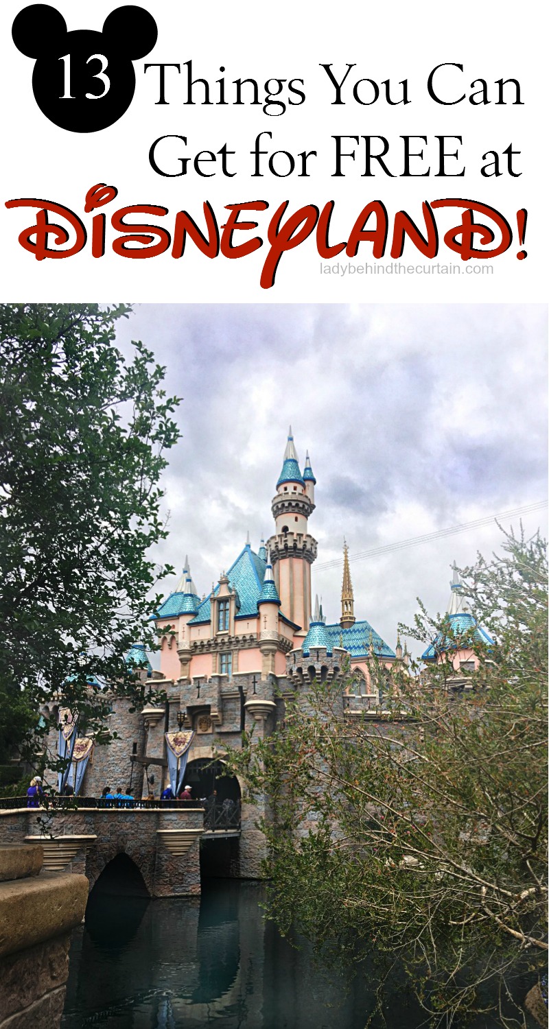 Things you Can get for FREE at Disneyland