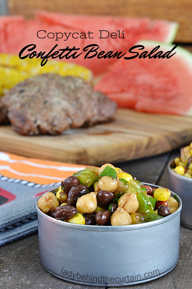 Copycat Deli Confetti Bean Salad