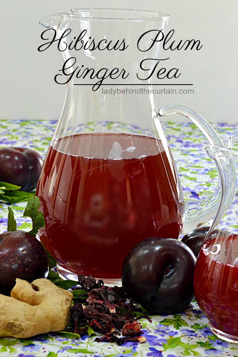 Hibiscus Plum Ginger Tea