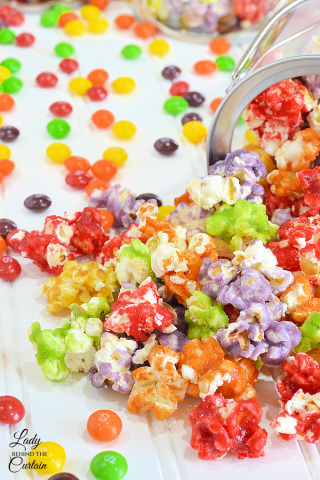Summer Fruity Candy Popcorn