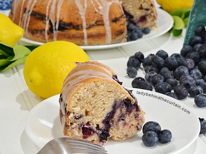 Blueberry Lemon Breakfast Cake