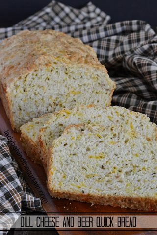 Dill Cheese and Beer Quick Bread
