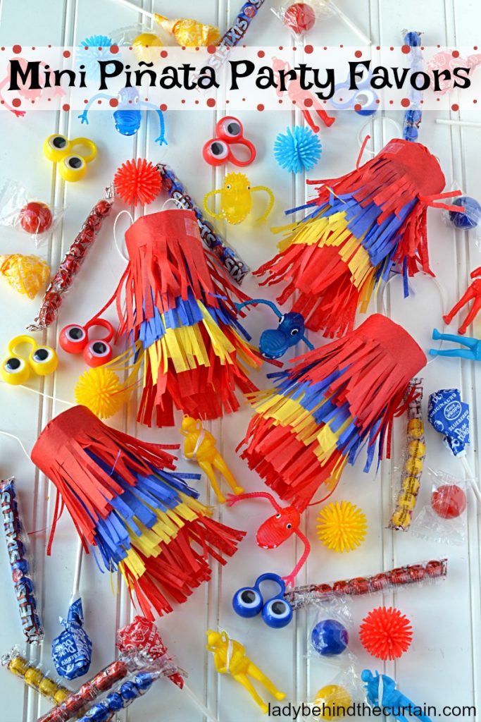 Mini Piñata Party Favors