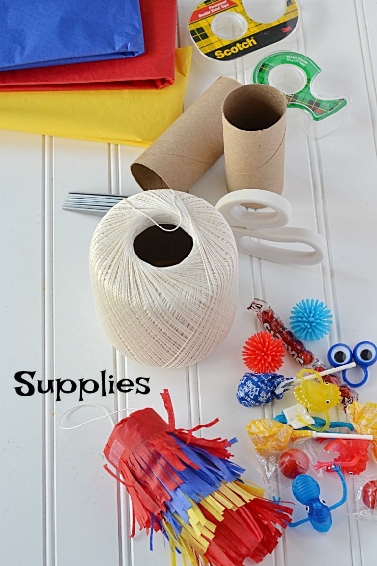 Mini Toilet Paper Roll Piñata Party Favors
