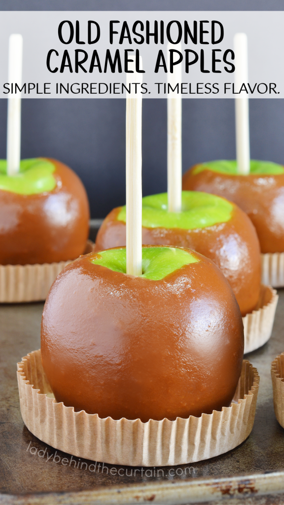 Old Fashioned Caramel Apples