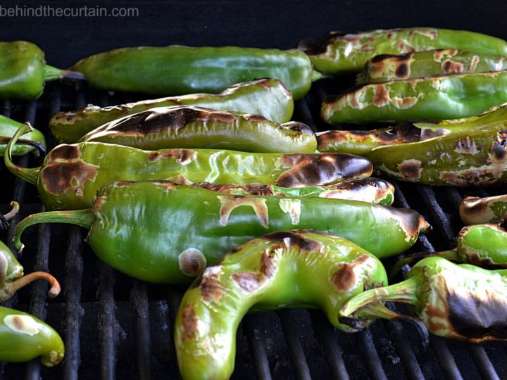 Roasted Fresh Hatch Chile Peppers