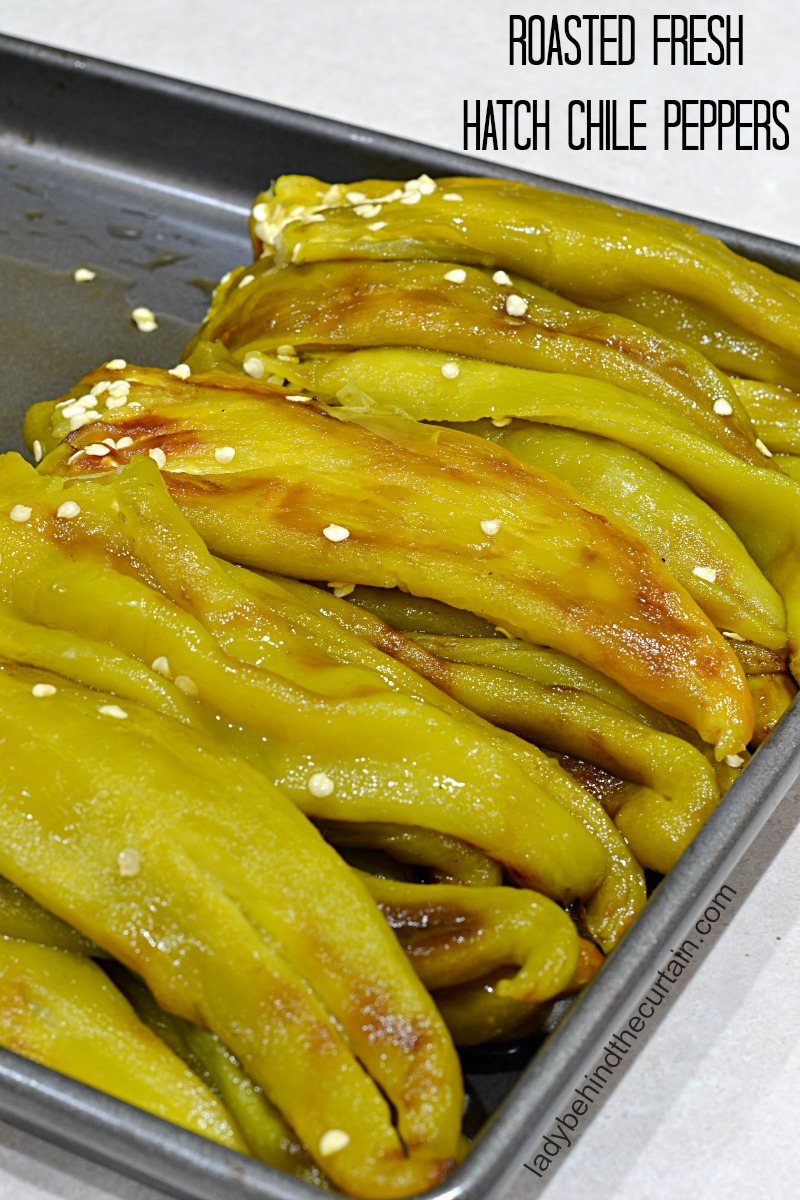 Roasted Fresh Hatch Chile Peppers