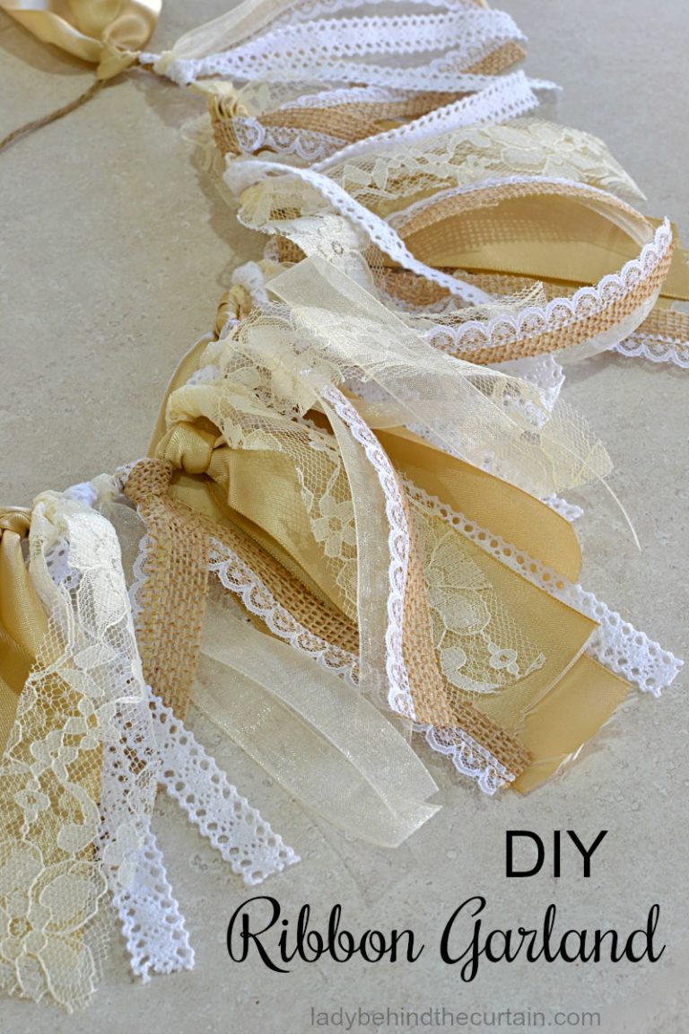 How to Make a Ribbon Garland