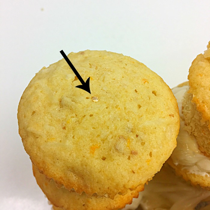 Italian Cream Christmas Cupcake Pull Apart