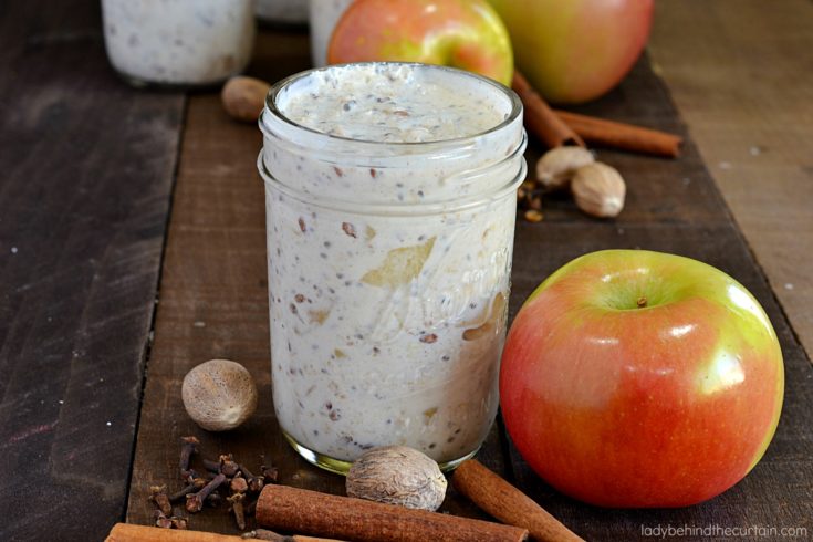 Spicy Apple Overnight Oatmeal