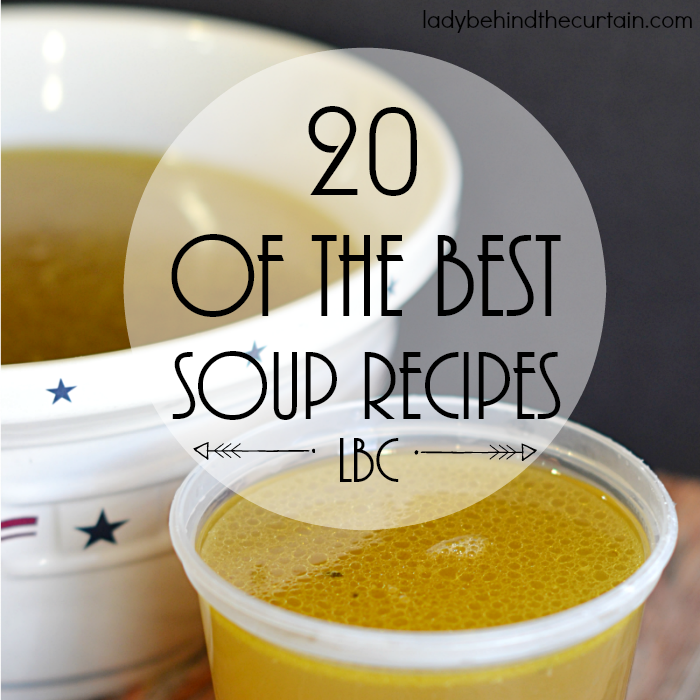 20 of the BEST Soup Recipes