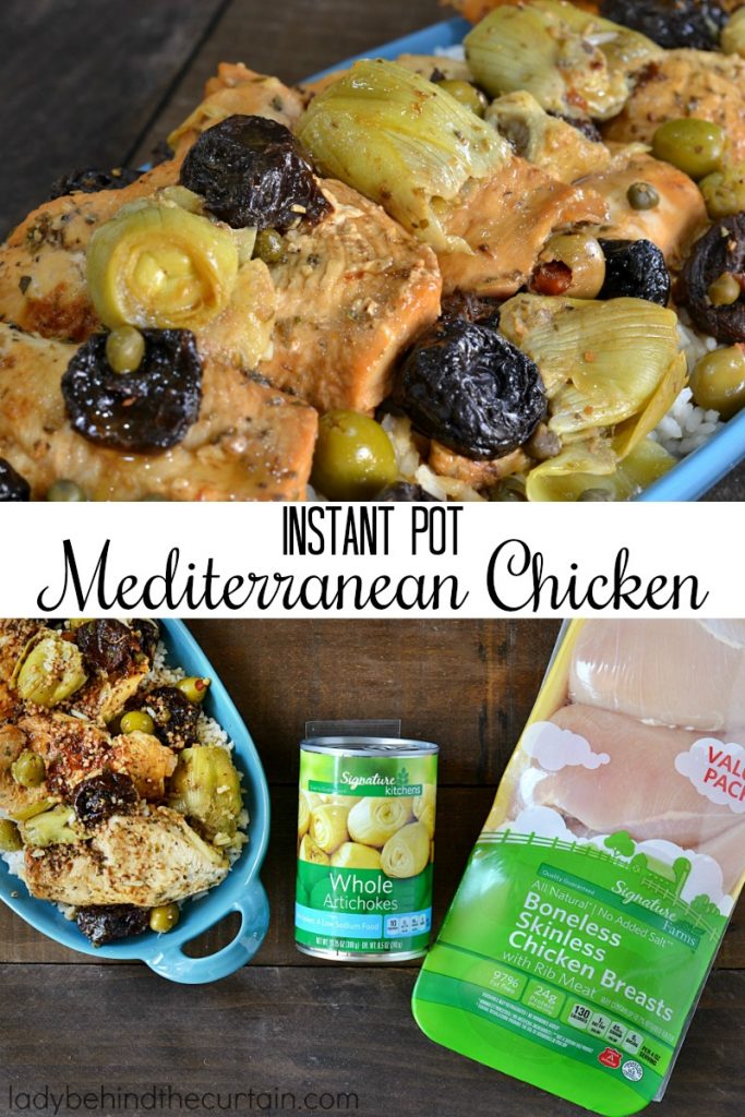 Instant Pot Mediterranean Chicken